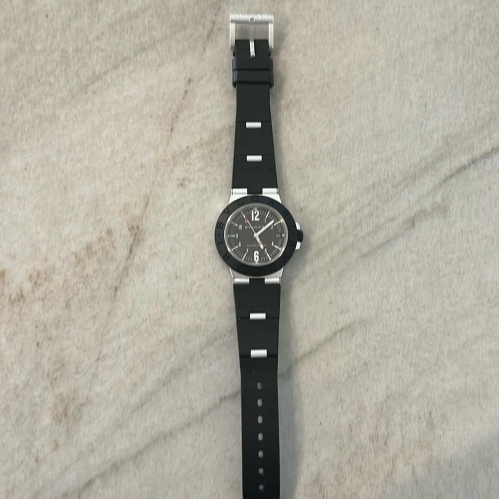 Bvlgari aluminum diver watch mint